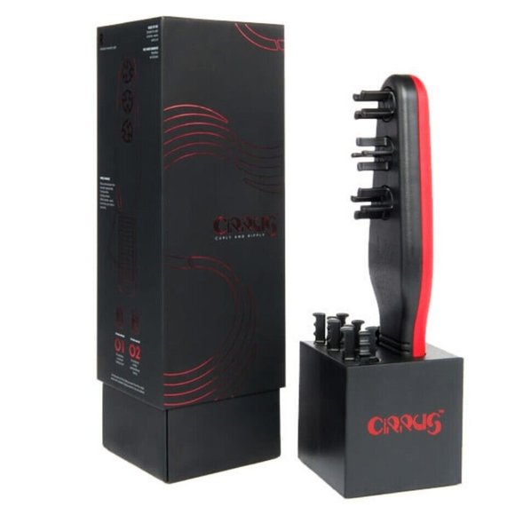 Cirrus Hair Styler Curly And Ripply - No Heat or Electricity Hair Styling Brush - Picture 1 of 8